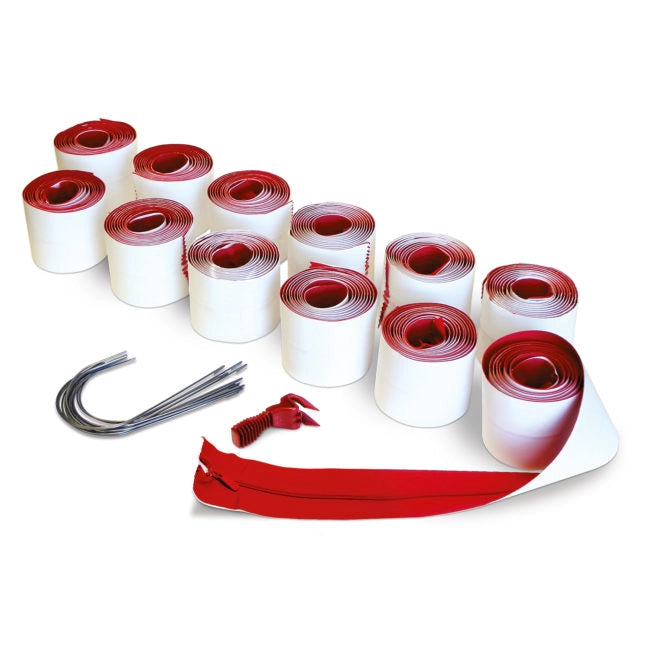 Front pack view of ZipWall HDAZ12 Heavy Duty Zippers with 12-pack labeling
