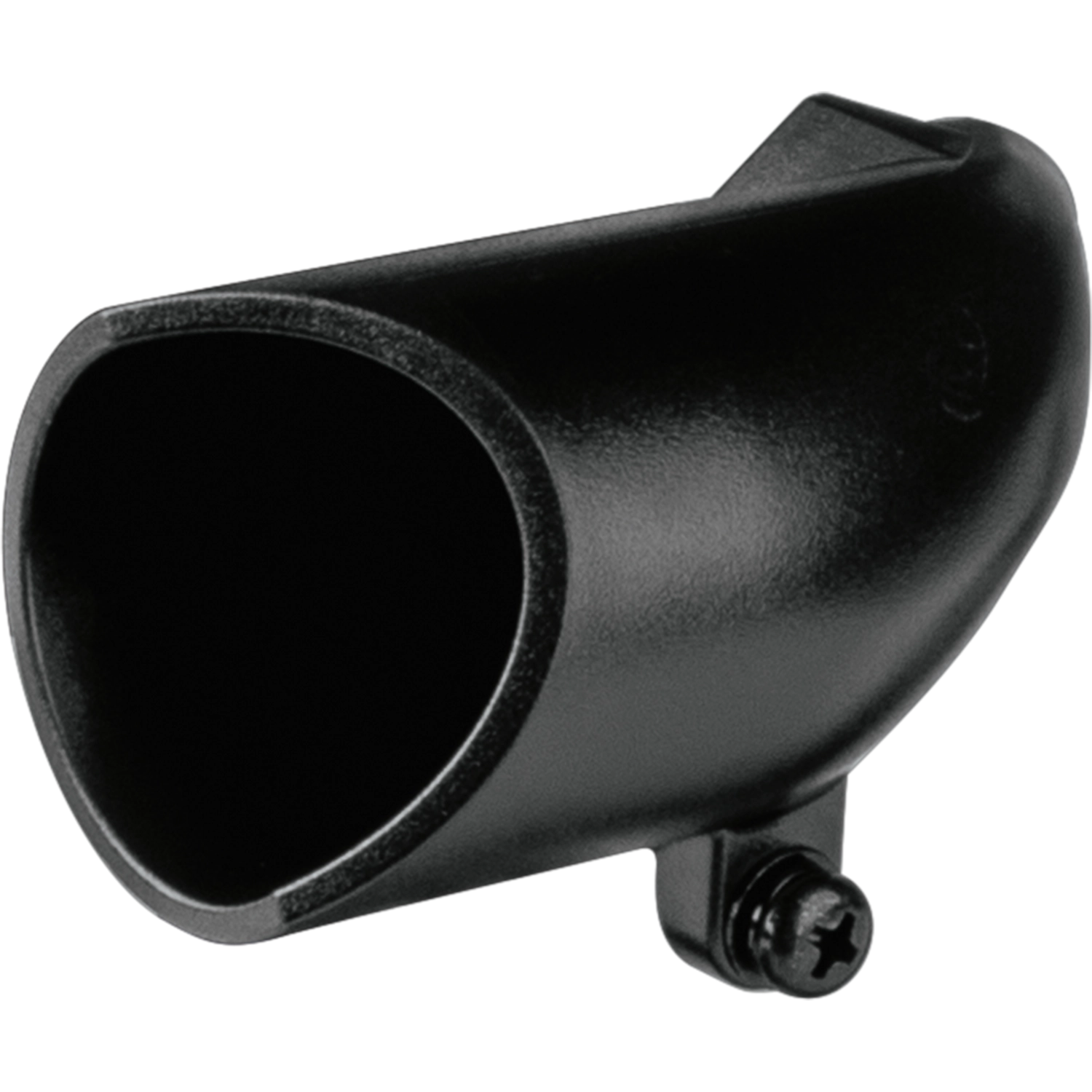 front view of makita dust attachment for circular saw showing entry port
