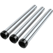 front view of makita guide rail connector showing full connector rod and threading
