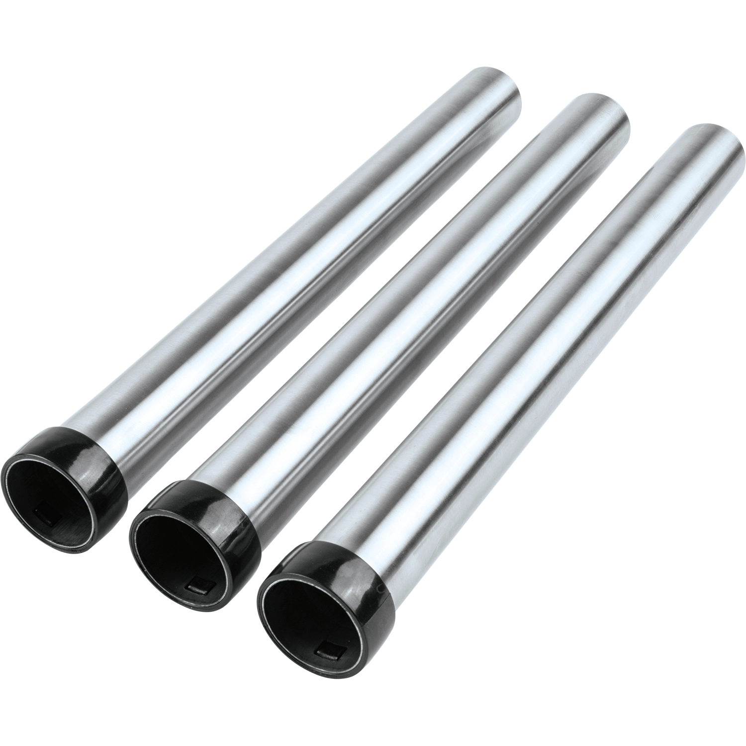 front view of makita guide rail connector showing full connector rod and threading
