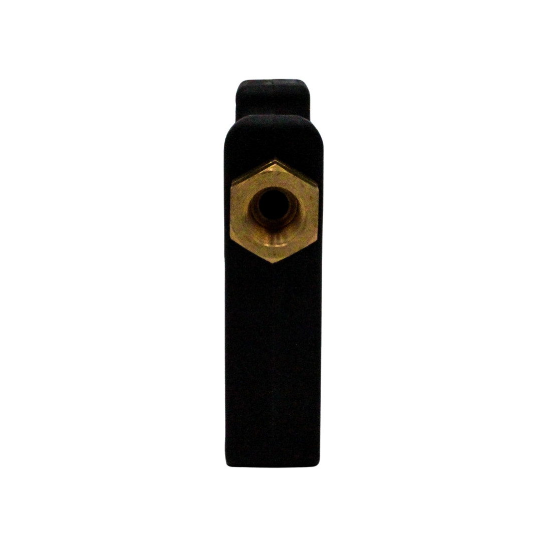 front view of general pump spray gun showing nozzle and trigger
