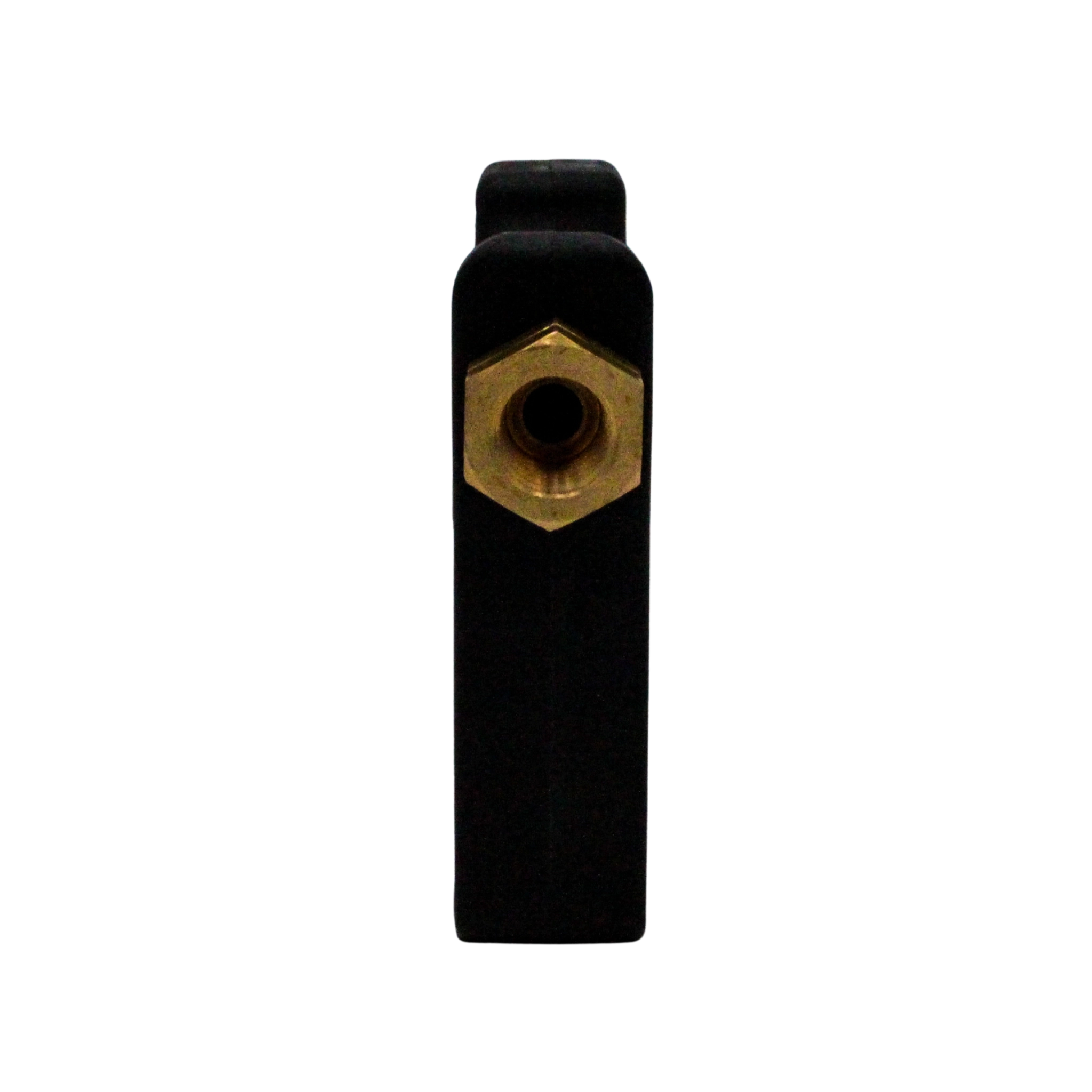 front view of general pump spray gun showing nozzle and trigger
