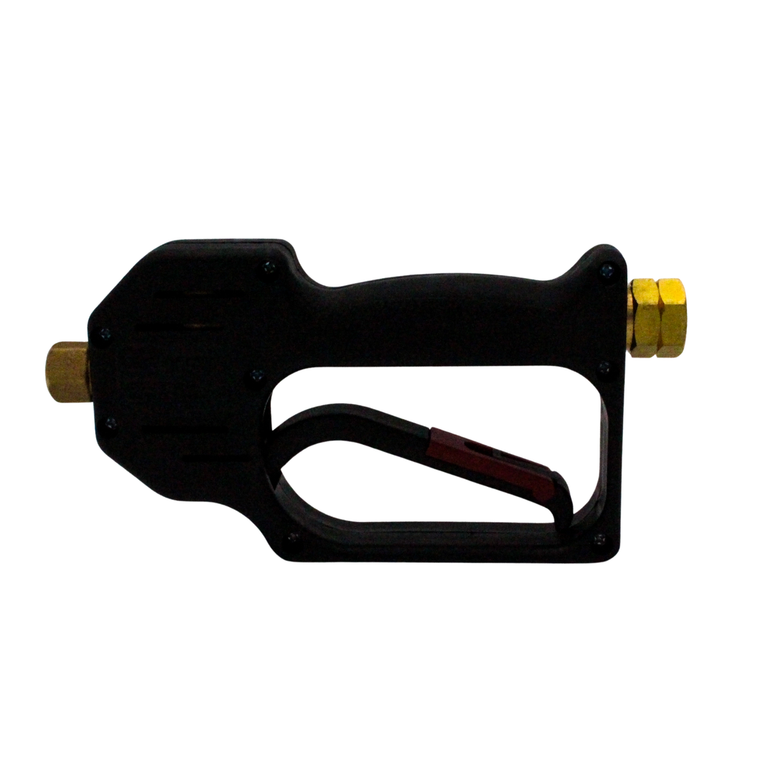 right side of spray gun displaying compact form and reinforced housing
