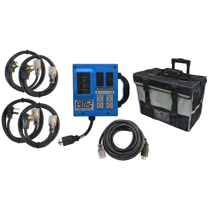 GMS Power Distribution Kit displayed with cord and plug configuration
