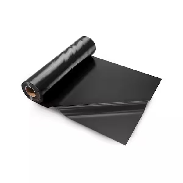 Grip Rite Black 10 Mil Poly Sheeting (20 ft. × 100 ft.)