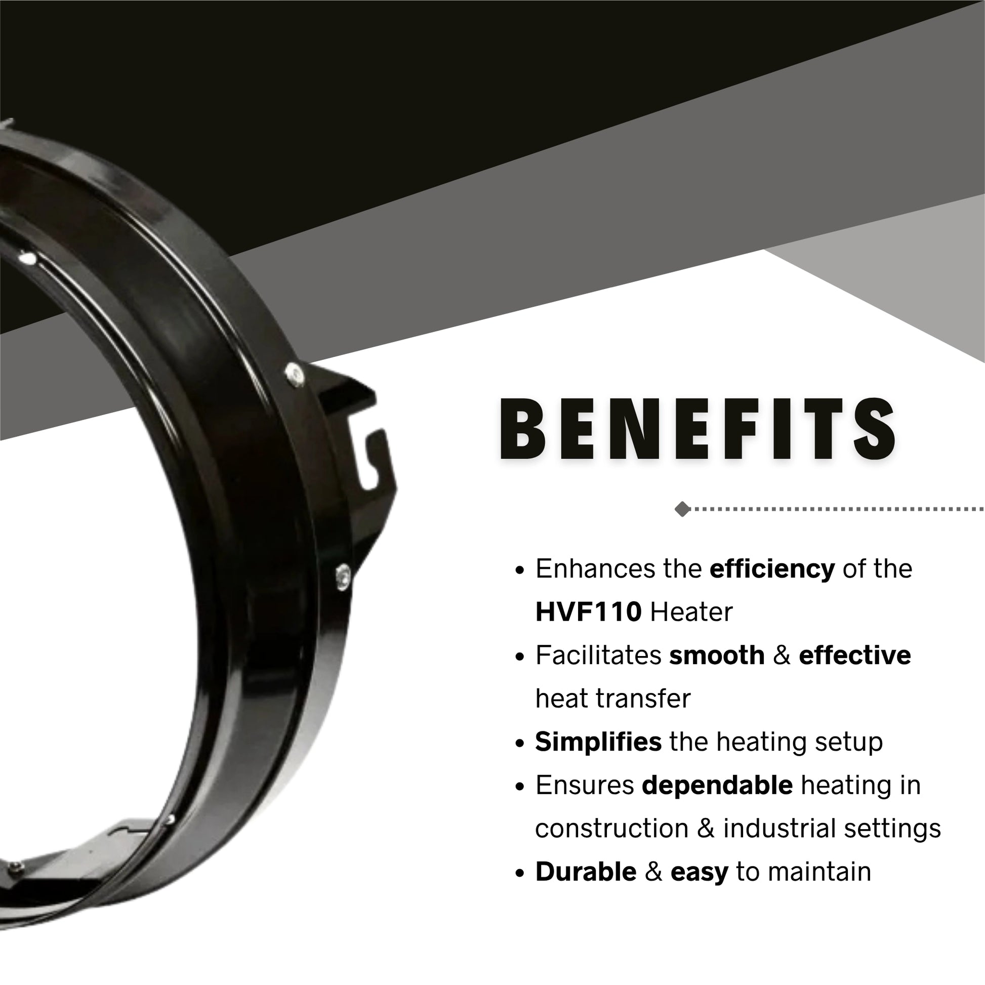 Duct adapter benefits include improved airflow and heating efficiency
