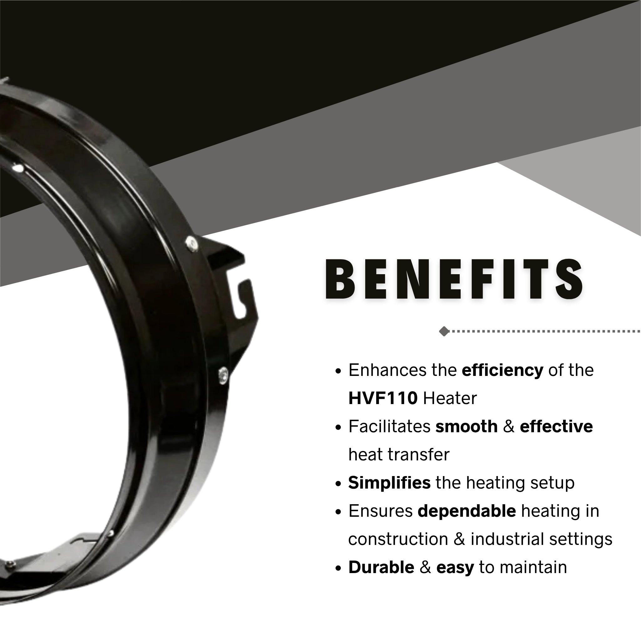 Duct adapter benefits include improved airflow and heating efficiency
