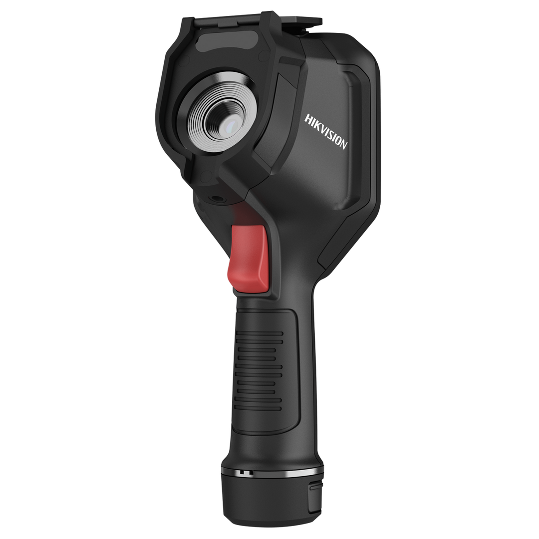 back view of hikmicro m11w thermal imager displaying control panel and led lighting
