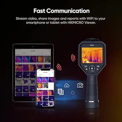 hikmicro m11w with fast wi-fi communication features for real-time data sharing

