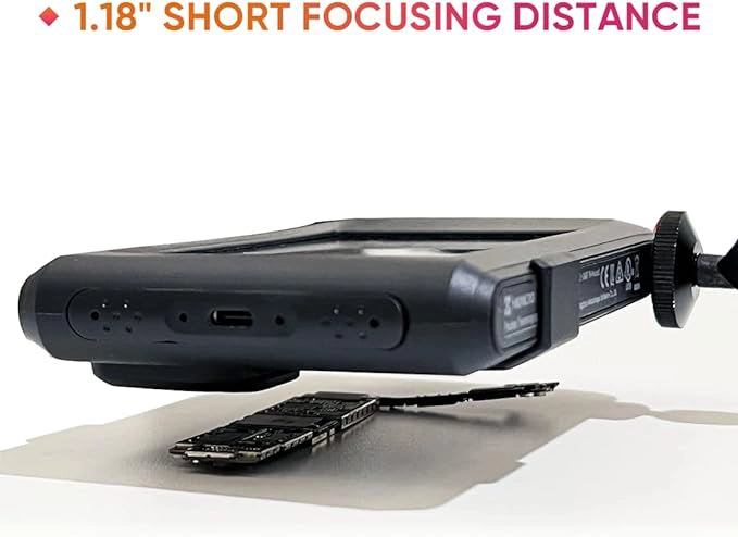 distance demonstration for hikmicro p201 macro lens optimal focus ~30mm

