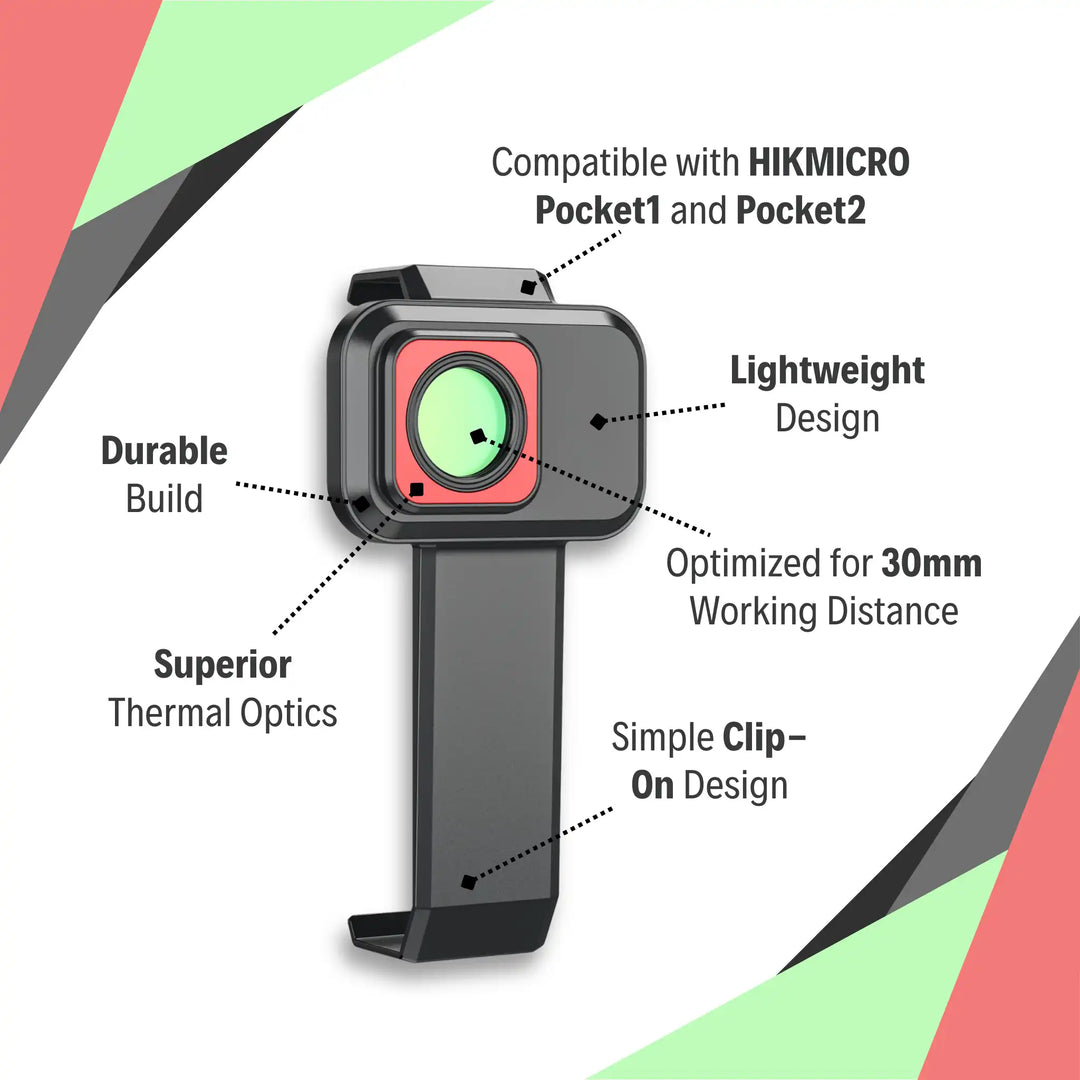 hikmicro p201 macro lens features for precision thermal diagnostics on electronics
