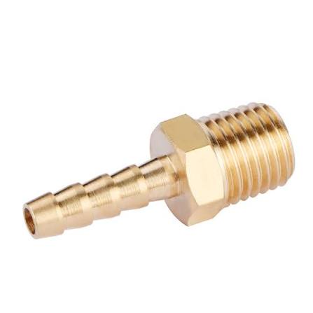 Brass 1/4" Hose Barb x 1/2" NPT Adapter – Durable CA360 Fitting