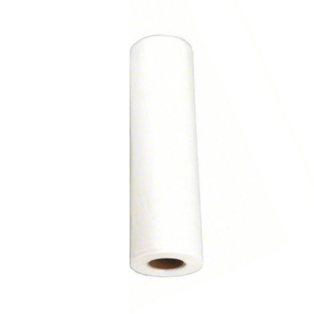 Lay Flat Plastic Ducting displayed upright to show full roll height and diameter
