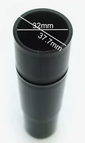 LAYO Manufacturer 32mm to 35mm Diameter Vacuum Parts of Plastic Vacuum Cleaner Hose Pipe Brush Head Adapter End Connector Parts