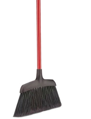 Front-facing view of Libman Angle Broom highlighting wide cleaning head
