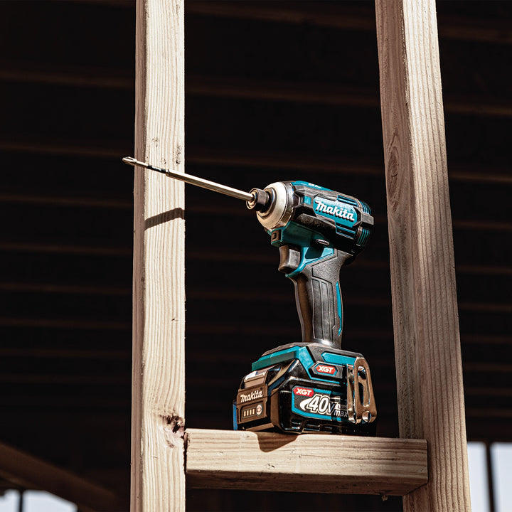 makita gdt01 and gph01 tools being used together on construction job for fastening and drilling
