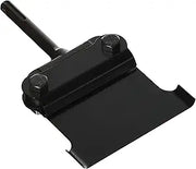 angled view of makita 4 inch scraper blade showing beveled edge and steel construction
