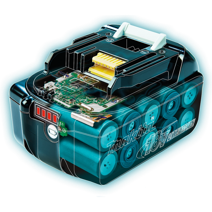 Internal cell layout representation of Makita 18V 5.0Ah battery
