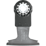 Front view of Makita Starlock Curved Plunge Blade
