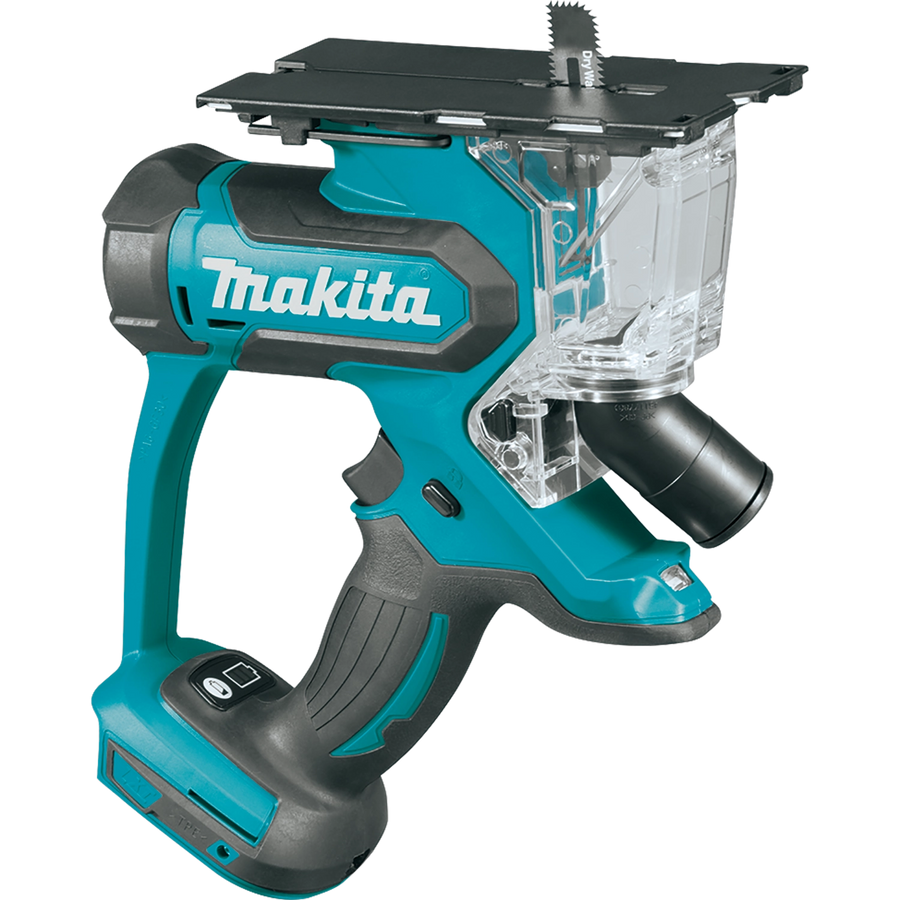 Makita drywall saw tool showcasing full design and ergonomic grip

