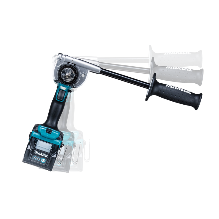 makita gph01 40v hammer driver-drill close-up showing compact brushless design
