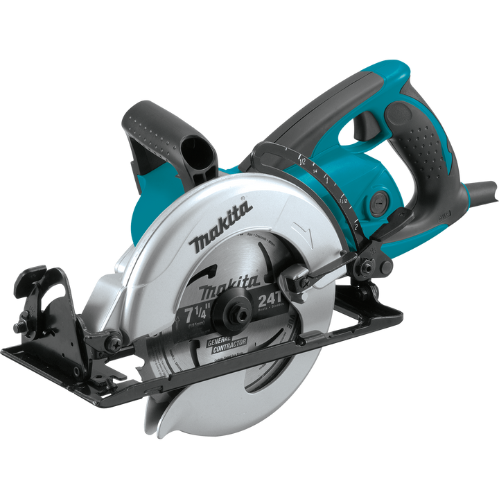 Makita 7.25" Hypoid Saw front view showing blade and handle
