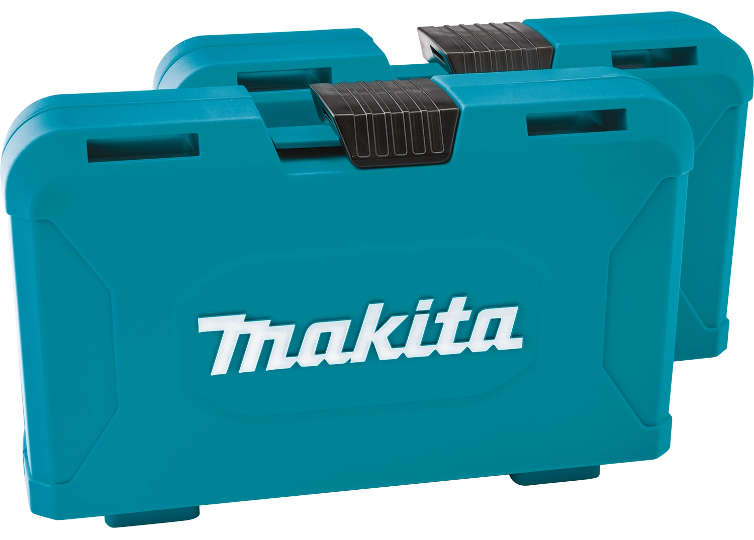 Closed Makita ImpactX driver bit case with compact design for easy storage and transport

