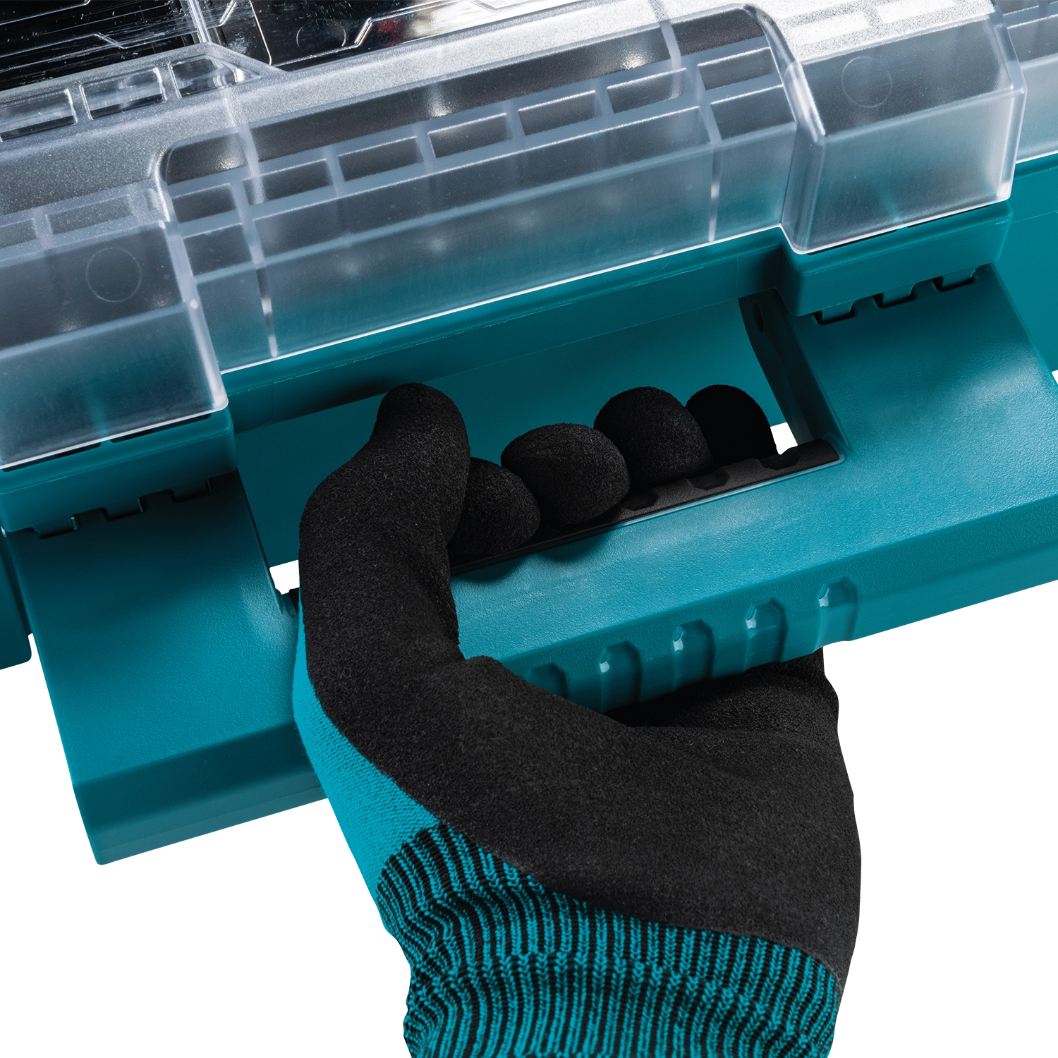 Makita T-90043 handle with ergonomic grip for jobsite transport
