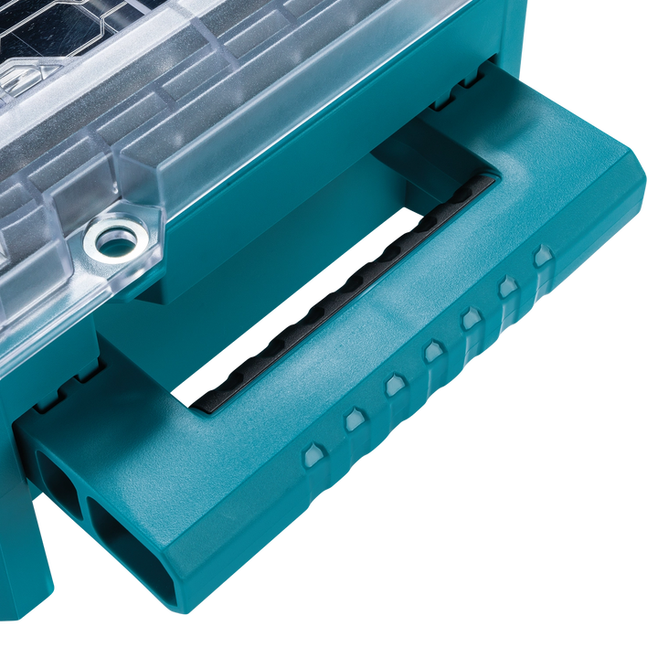 Comfort-grip handle of Makita T-90065 for easy transport
