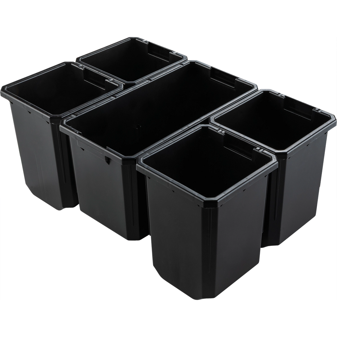 Removable deep containers inside Makita T-90065 organizer
