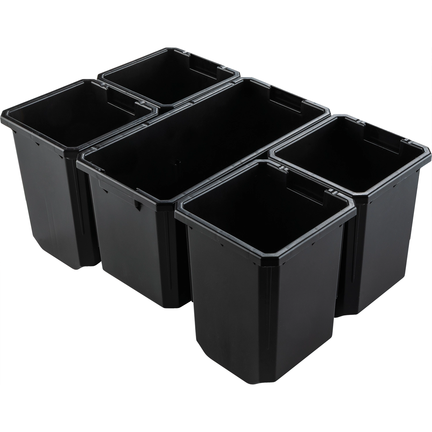 Removable deep containers inside Makita T-90065 organizer
