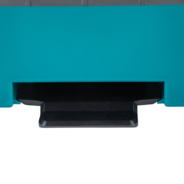 Recessed slot for hidden tracking device on Makita T-90037
