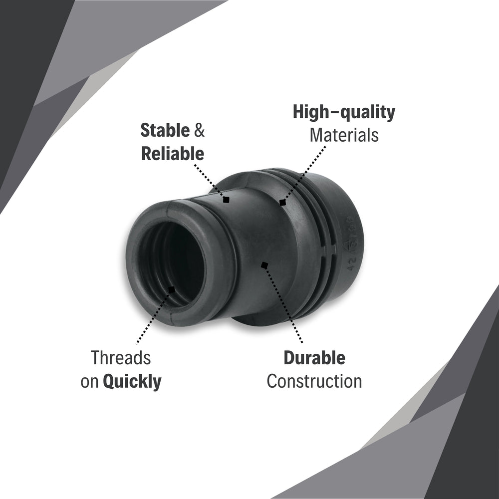 makita tool cuff adapter 24mm features for secure dust hose connection
