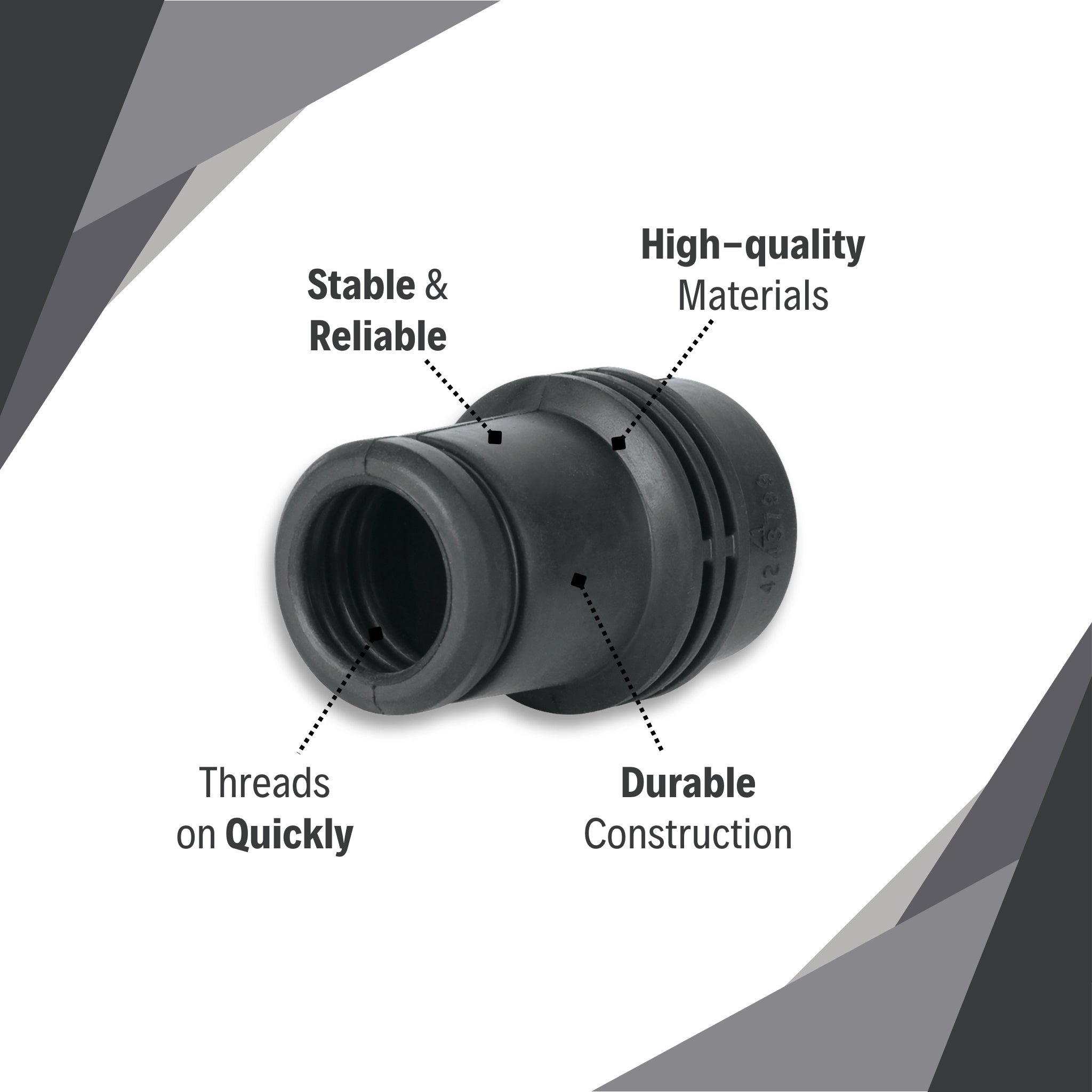 makita tool cuff adapter 24mm features for secure dust hose connection
