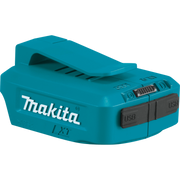 Makita USB power source shown from front angle
