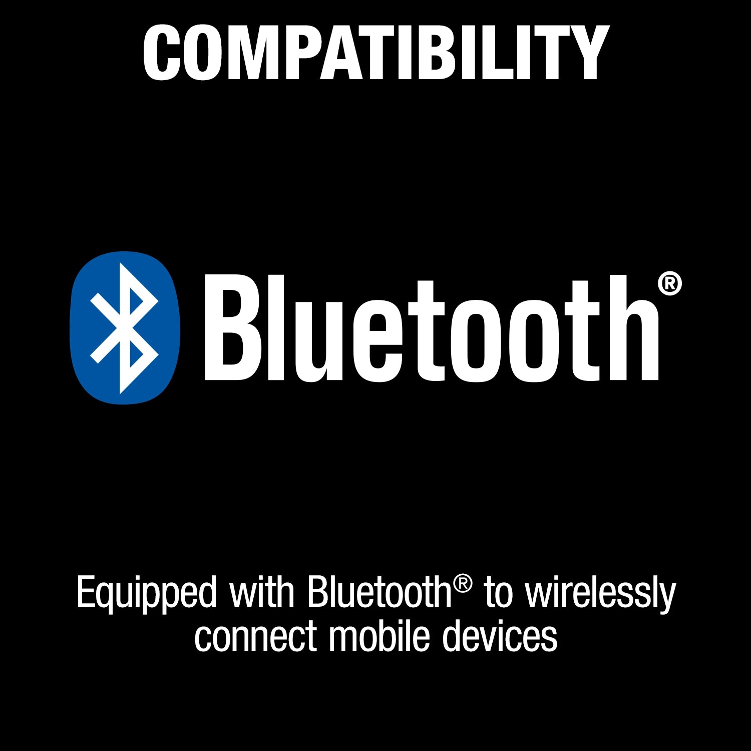 Bluetooth icon on Makita XRM11 highlighting wireless connectivity
