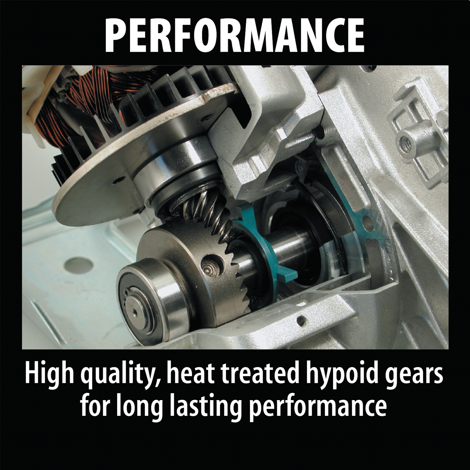 Makita Hypoid Saw demonstrating performance under heavy load
