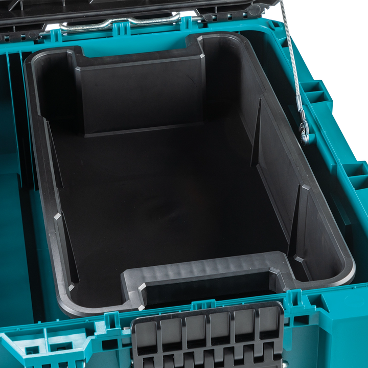 Close-up of internal container inside MAKTRAK toolbox
