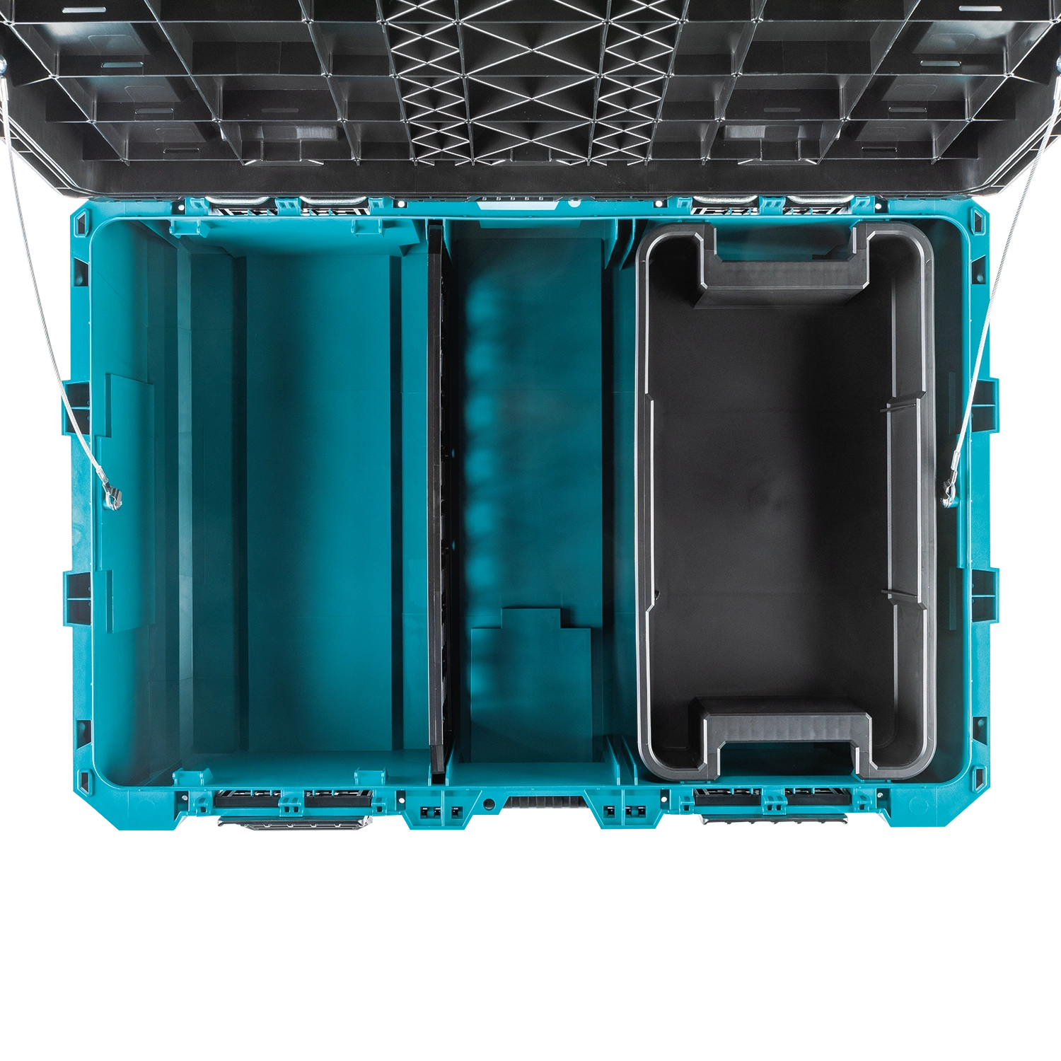 Internal container inside MAKTRAK toolbox with organized layout
