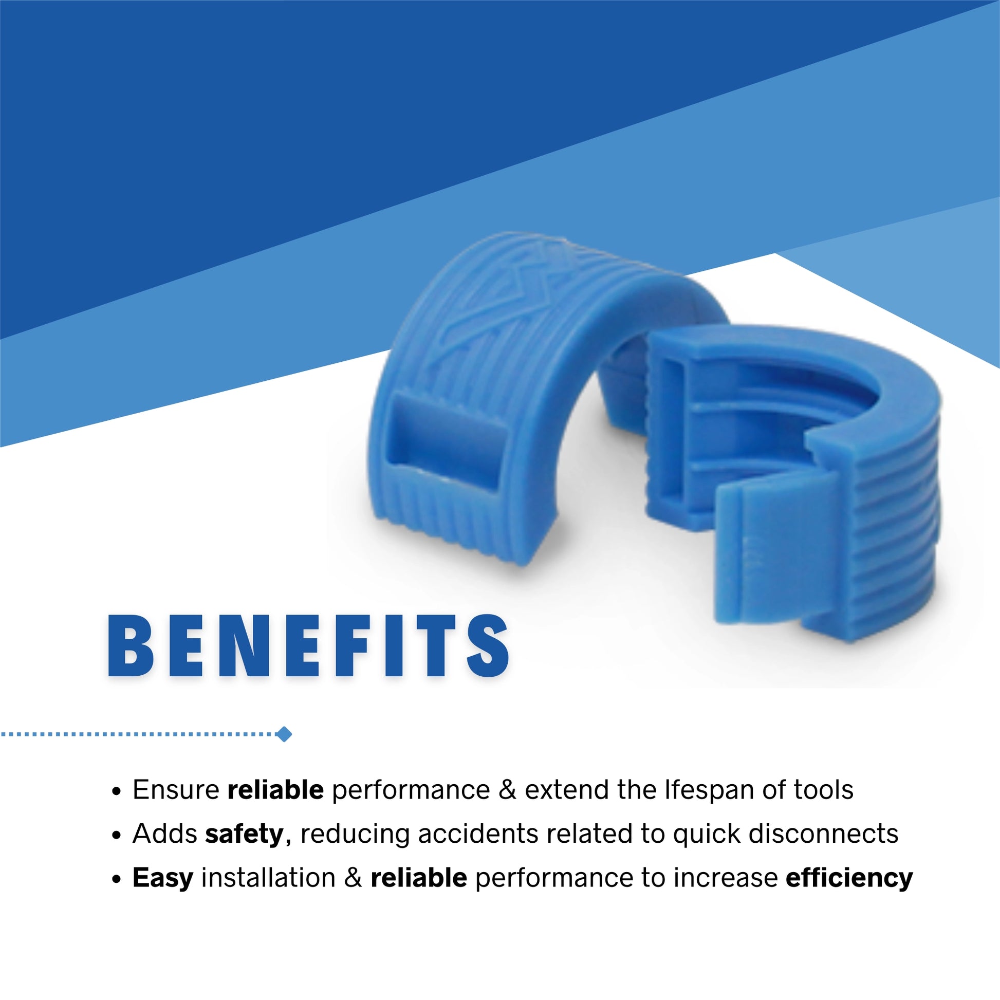 Mytee Cuties QD Safety Cover benefits include protection from disconnections and contamination

