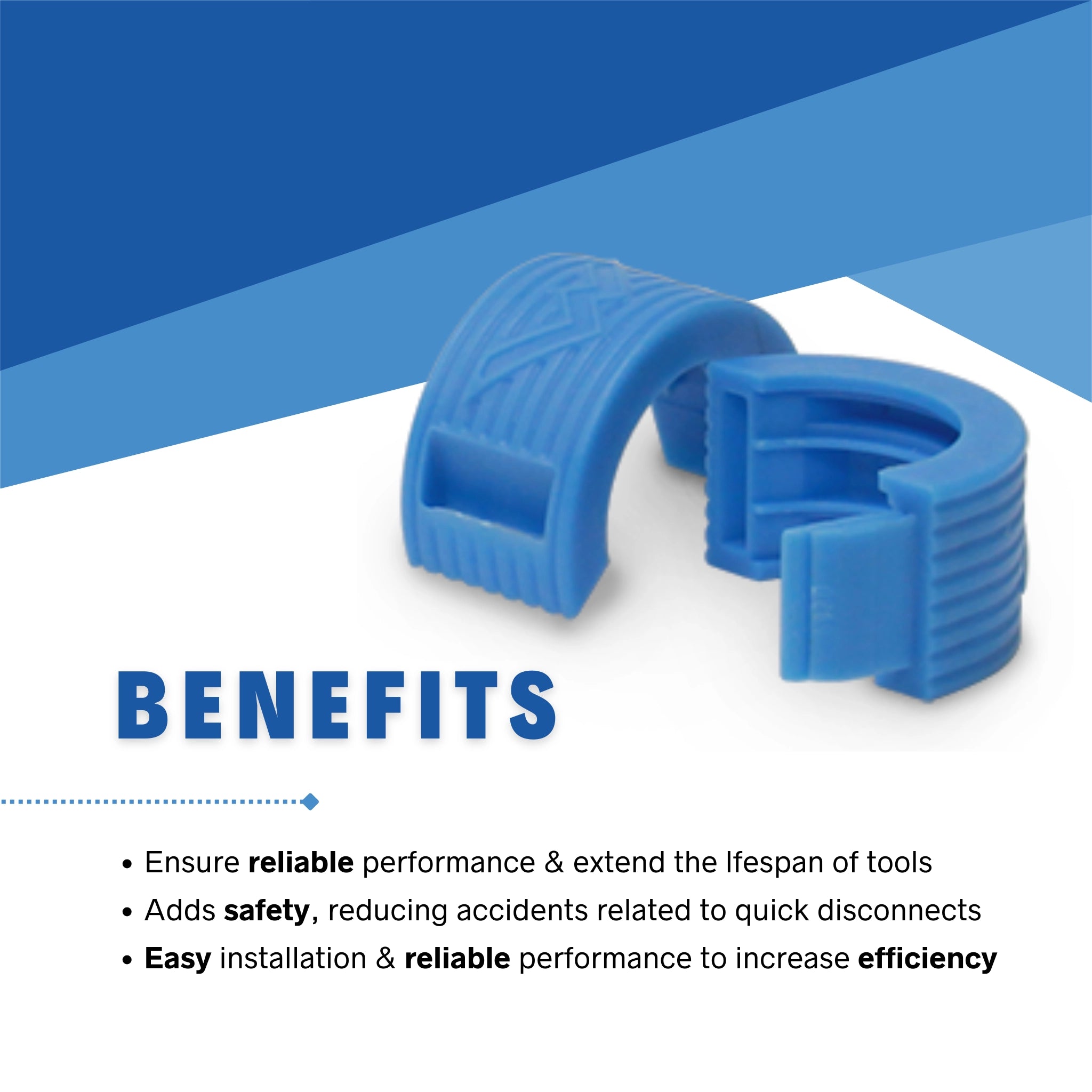 Mytee Cuties QD Safety Cover benefits include protection from disconnections and contamination
