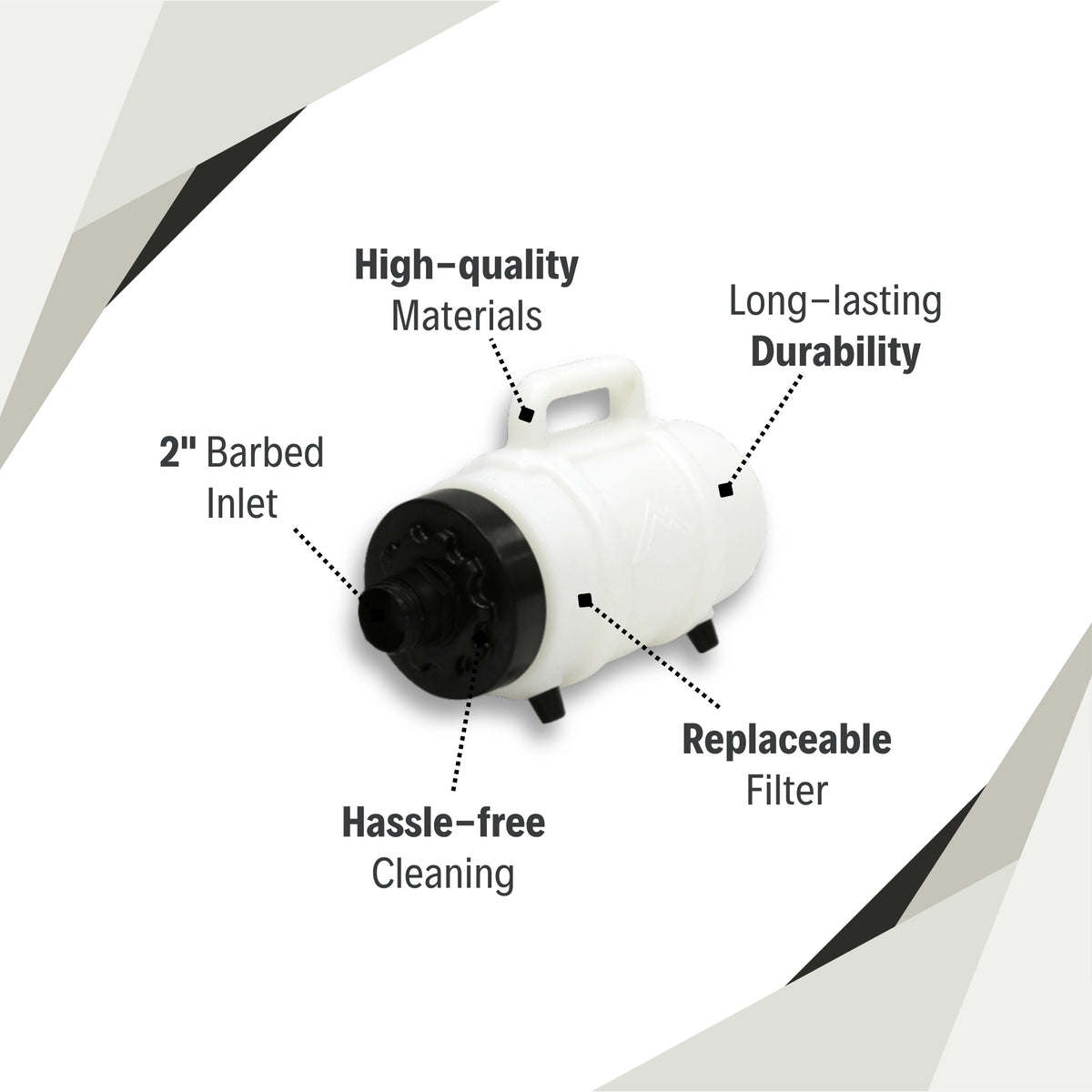 Hog Inlet Mytee F200B Lint Hog (2