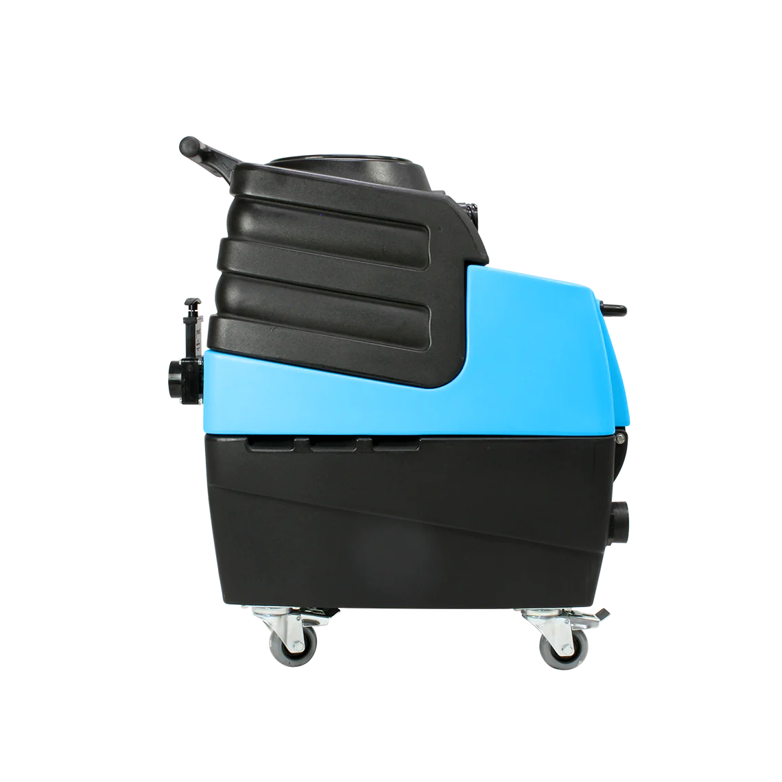 Mytee HP90 Stingray Extractor side profile showing compact design and ergonomic handle
