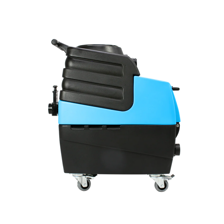 Mytee HP90 Stingray Extractor side profile showing compact design and ergonomic handle
