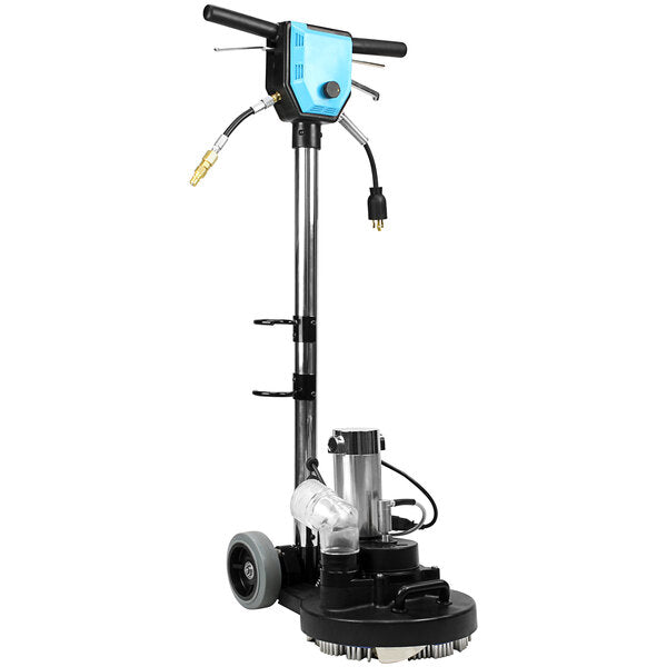 Mytee T-Rex Jr. 115V rotary carpet extractor side view