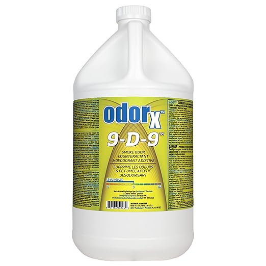 Front view of OdorX 9D9 gallon bottle
