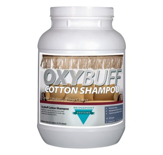 Bridgepoint OxyBuff Cotton Shampoo – Oxygen-Powered Upholstery &amp; Fringe Cleaner (8 lb)