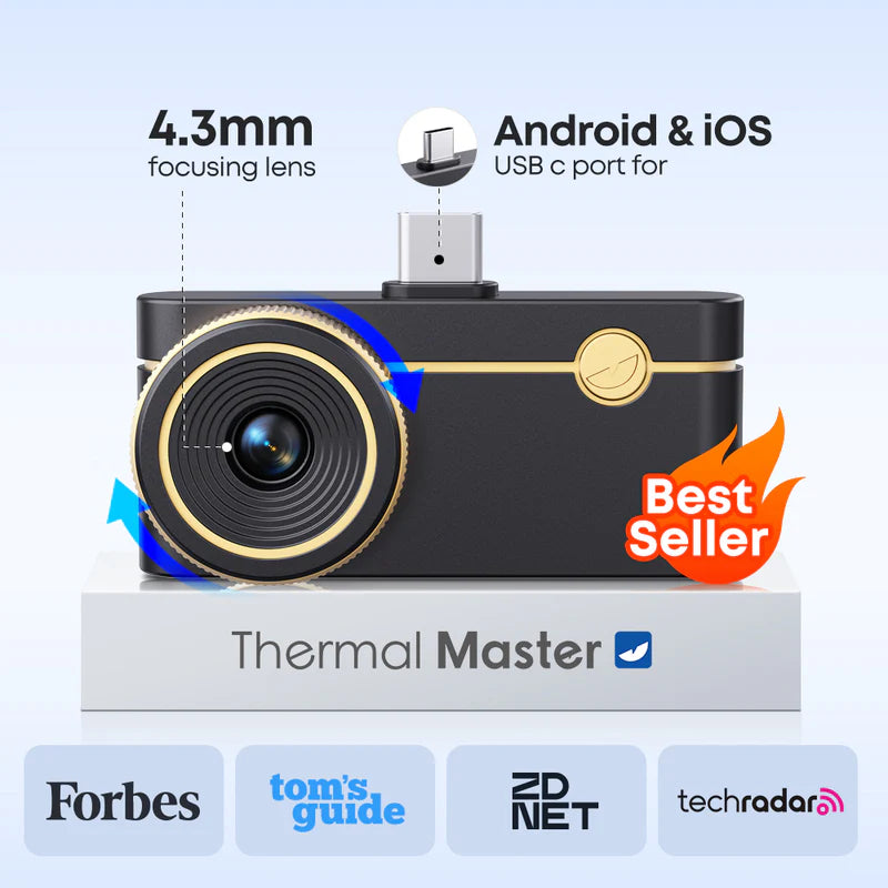 Thermal Master P3, PCB Thermal Camera