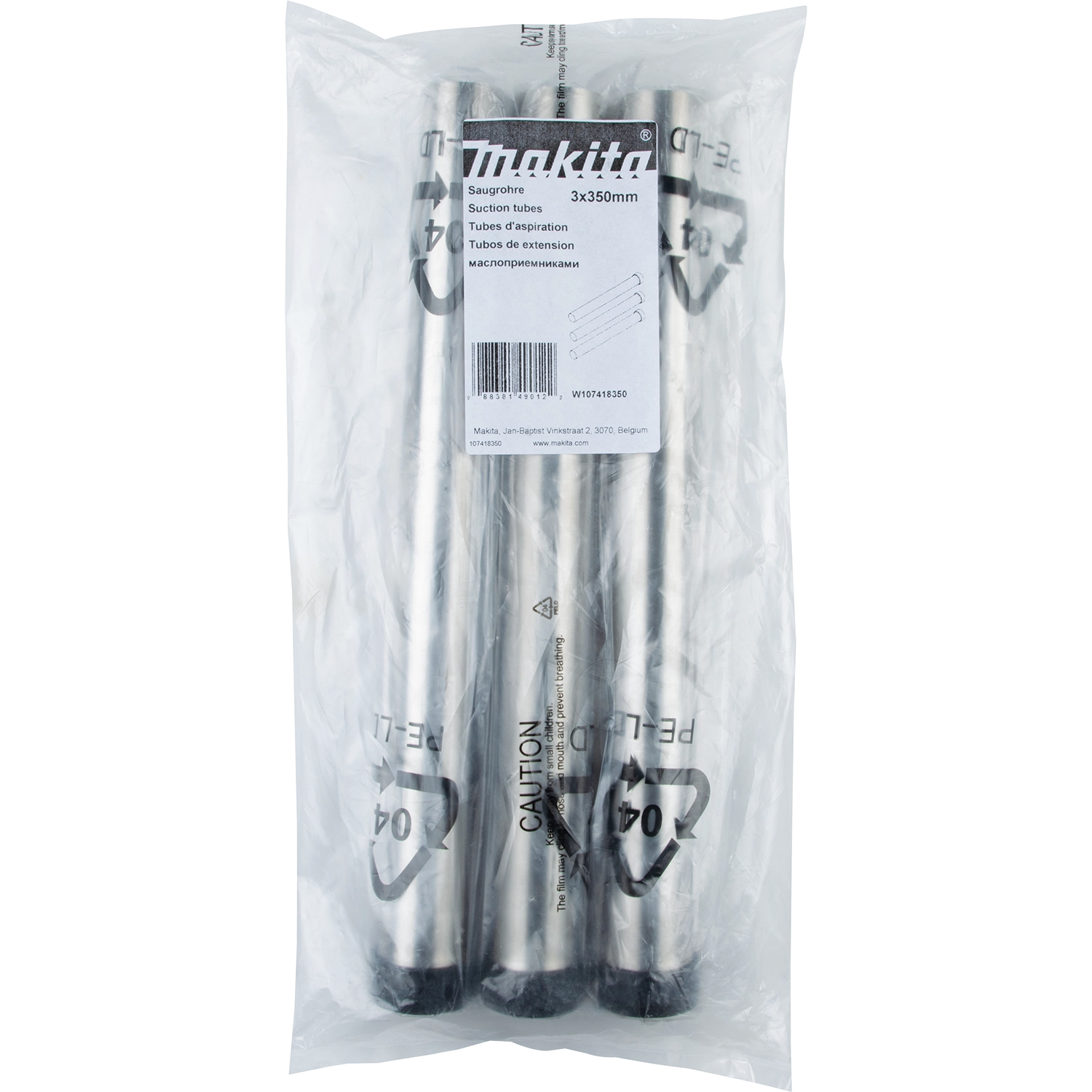 makita guide rail connector 2-pack in original retail package with product label
