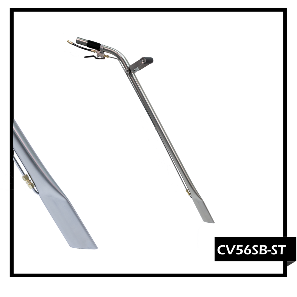 PMF 56" Internal Spray Crevice Tool with brass valve and extended reach

